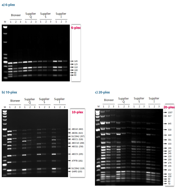 Gold Multiplex PCR PreMix figure3